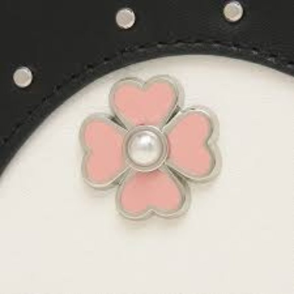 KATE SPADE LARGE CONTINENTAL WALLET FROSTY BLACK - Picture 7 of 7